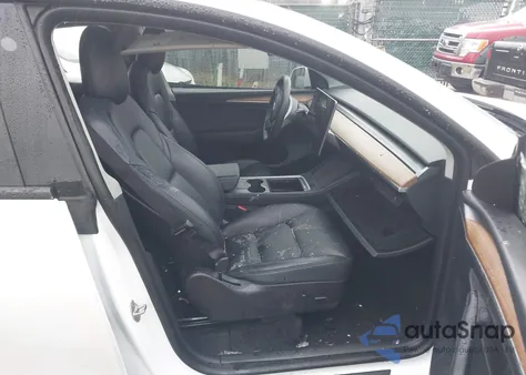 2022 Tesla Model Y Long Range Dual Motor All-Wheel Drive из США, поврежденный, VIN 7SAYGAEE9NF524350